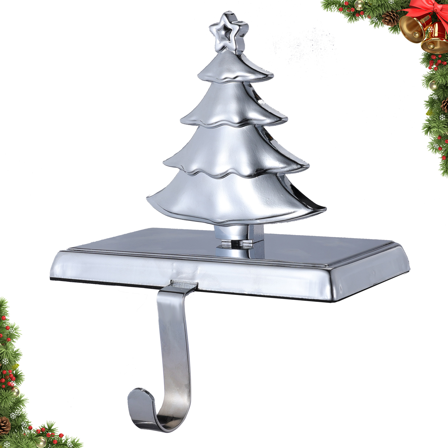 Christmas Tree Stocking Holders for Mantle ,Tree Stocking Holders for