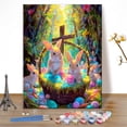 thumbnail image 1 of Easter Bunny Paint by Number Kit, Spring DIY Kit, Suitable for Beginners, Adult Painters, Home Decor Gifts, Frame Not Included., 1 of 5