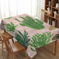 thumbnail image 2 of Abbracc Tropical Plants Printed Table Cloth Floral Pattern Table Cover Square-5, 2 of 9