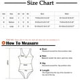 thumbnail image 3 of Kaemgyyd Women Bodycon Romper Sleeveless Scoop Neck Stretchy Workout Gym Jumpsuits Summer Racerback Hollow out Shapewear, 3 of 5