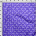 thumbnail image 4 of oneOone Polyester Spandex Violet Fabric Asian Paisley Quilting Supplies Print Sewing Fabric By The Yard 56 Inch Wide, 4 of 4