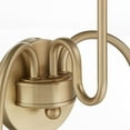 thumbnail image 3 of 597-3-80 Quorum Lighting Charlotte - 3 Light Wall Mount-26 Inches Tall and 20 Inches Wide-Aged Brass Finish, 3 of 4