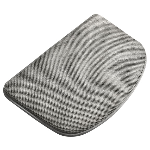 Nnndbs Non Slip Door Mat 15.75 x 23.62 Inch Semi Round Entrance Rug with Rubber Backing Dirt Trapper Washable Doormat for Front Door