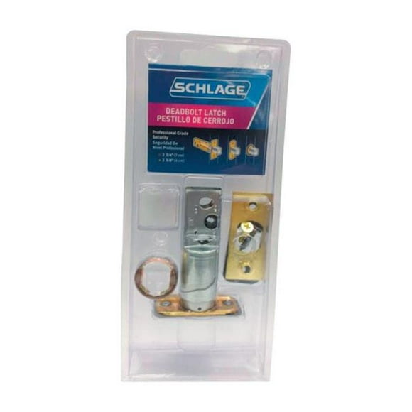 Schlage 40-222 Interior Deadbolt Steel Latch Replacement Assorted
