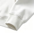 thumbnail image 4 of BVOFAR Mens Hooded Sweatshirt Winter Fleece Full Zip Jackets Quarter Zip Pullover Long Sleeve Outerwear with Multi Pockets White XXL, 4 of 6