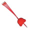 thumbnail image 3 of Cable de carga del cable de datos del poder de la historieta 3 en 1 micro USB+Type-C+Lighting para Apple/Android, 3 of 8