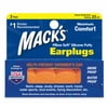 Macks Pillow Soft Ear Plugs, Hot Orange - 2 Pair, 3 Pack