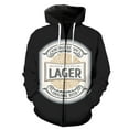 thumbnail image 1 of Sudadera con capucha y cremallera para hombre, estilo europeo y americano, con estampado 3D, estilo hip hop, de gran tamaño, divertida, con capucha, estilo urbano., 1 of 6