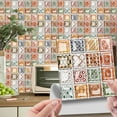 thumbnail image 1 of Viflosae 10pc Crystal Tile Stickers DIY Self-Adhesive Wall Stickers Stationery on Rollback, 1 of 3