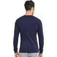 thumbnail image 4 of Men's Classic Waffle-Knit Heavy Thermal Top 2XL, Navy, 4 of 4