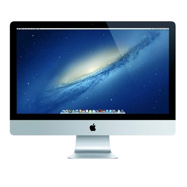 Apple Imac Md095ll A 27 Intel Core I5 3470s X4 2 9ghz 8gb 1tb Ssd Silver Scratch And Dent Refurbished Walmart Com