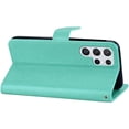 thumbnail image 6 of Compatible with Samsung Galaxy S23 Ultra Case Glitter Stylish Crystal Owl with Wrist Strap Kickstand Magnetic Leather Wallet for Women Flip Phone Case for Samsung Galaxy S23 Ultra Green YK, 6 of 14