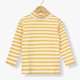 thumbnail image 3 of Blusas y camisas de manga larga con cuello redondo para niños, camisetas deportivas informales de manga larga con cuello alto de color liso para niños, top de poliéster para niños, 3 of 4