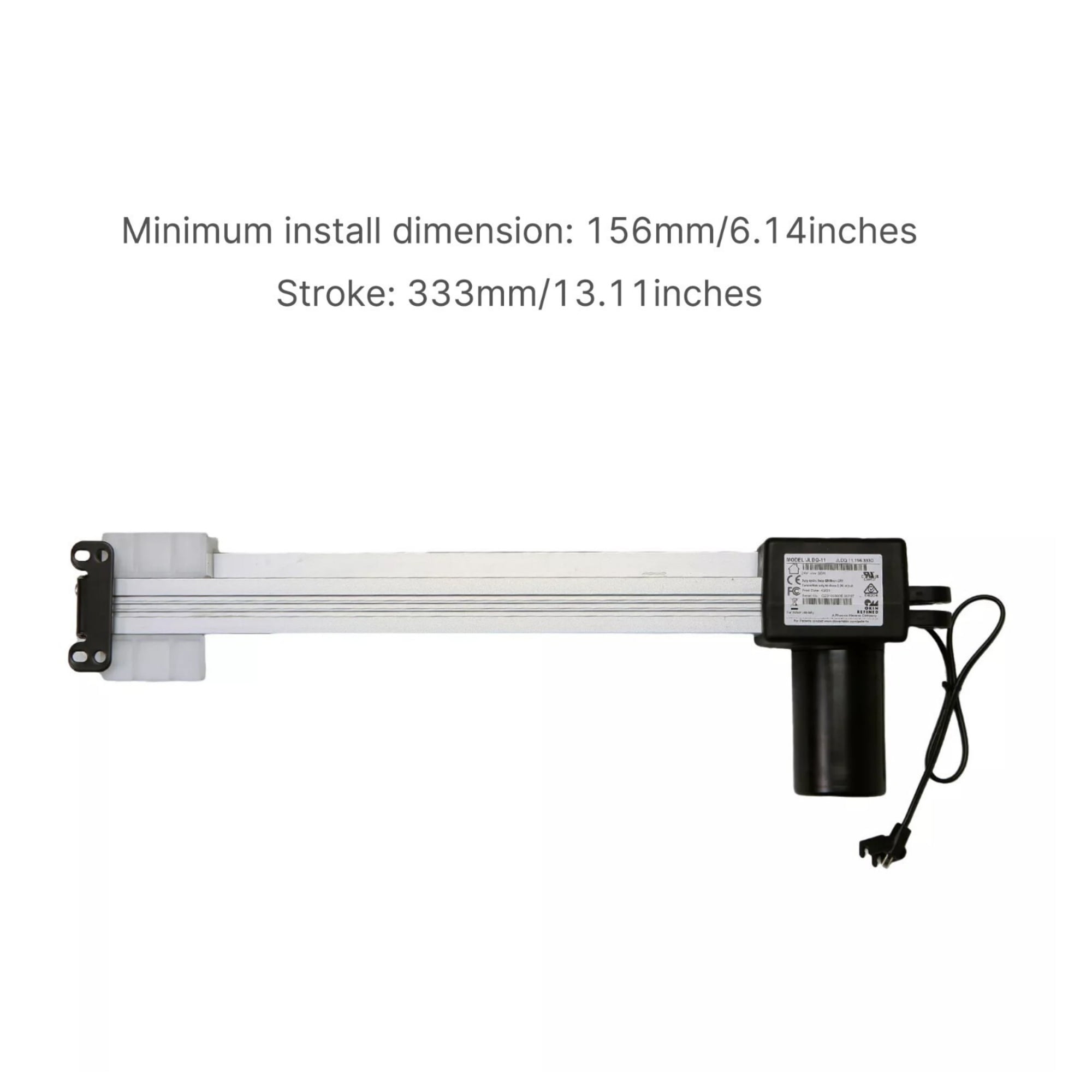 Okin Linear Actuator Motor Kit Model JLDQ.11.156.333D for Power Recliner Lift Chairs