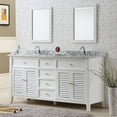 thumbnail image 3 of Direct Vanity Sink Shutter 6070D12 70 in. Double Bathroom Vanity, 3 of 5