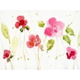 thumbnail image 2 of Swatland, Katie 14x12 White Modern Wood Framed Museum Art Print Titled - Watery Impatiens I, 2 of 4