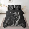 thumbnail image 2 of jejeloiu Cute Cat 7-Piece Bedding Comforter Set,Pet Animal King Bedding Sets,Gray Black Bed Sheets For Girls Boys,Luxury Bedroom Decor Reversible, 2 of 8