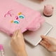 thumbnail image 2 of Bolsa De Almacenamiento Funda para portátil de 11 pulgadas, 10,5 pulgadas, 10,2 pulgadas con forma de oso, bonita funda para portátil de felpa (rosa), 2 of 6