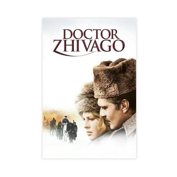 Doctor Zhivago Classic Movie Poster Retro Canvas Poster Bedroom Decor Sports Landscape Office Room Decor Gift Unframe