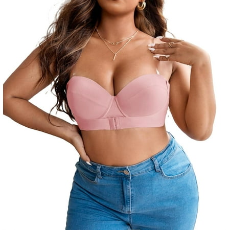 

Strapless A Piece Baby Pink Plus Size Bras & Bralettes (Women s)