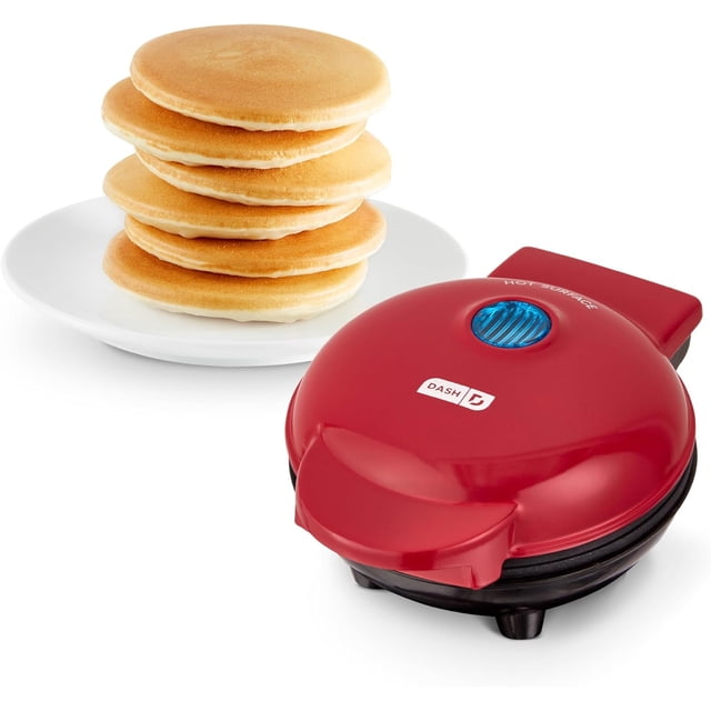DMS001RD Mini maker- Plancha, Rojo