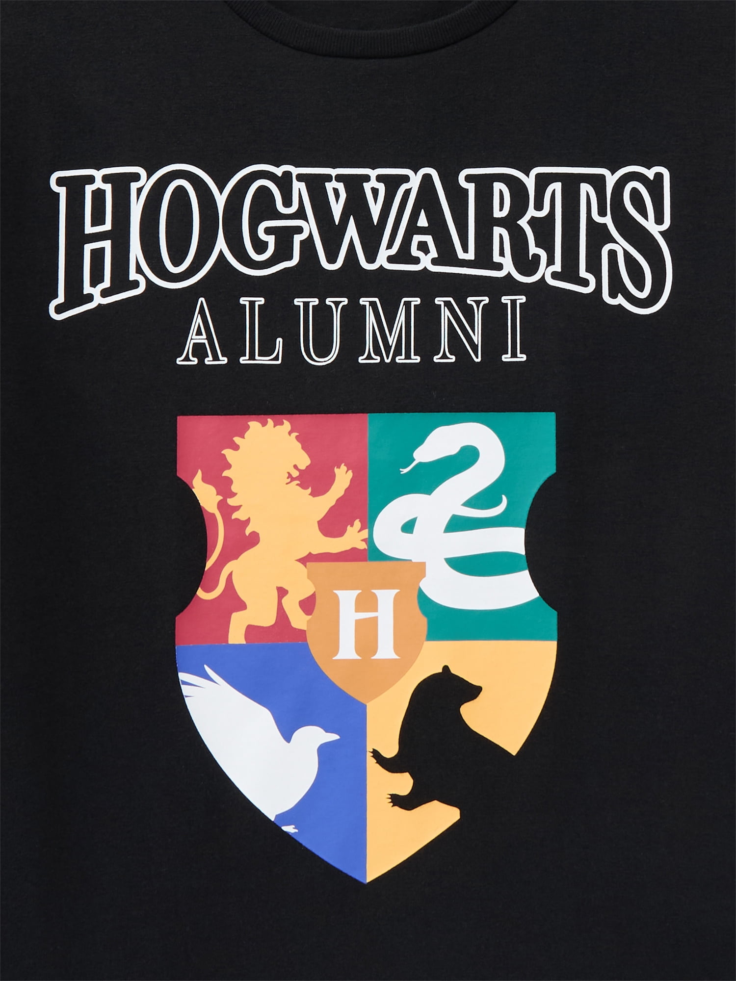 Harry Potter Girls Hogwarts Alumni Short Sleeve Graphic T-Shirt, Sizes 4-16