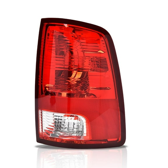 PIT66 Red Tail Lights Lamps Right w/o Bulbs Fit for 2009-2018 Dodge Ram 1500/2010-2018 Dodge Ram 2500/2010-2018 Dodge Ram 3500/2019-2020 Dodge Ram 1500 Classic