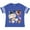 Football Blue and White, variant on Astronaut Valentine Outer Space Hearts Boys or Girls Toddler T-Shirt