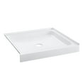 thumbnail image 3 of Voltaire 42" x 42" Acrylic White, Single-Threshold, Center Drain, Shower Base, 3 of 8