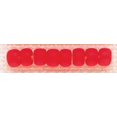 thumbnail image 2 of Mill Hill Glass Beads Size 6/0 4mm 5.2g-Frosted Red Red, 2 of 2