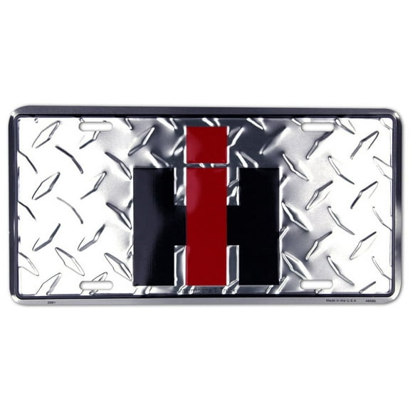 International Harvester License Plate