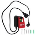 thumbnail image 3 of 250V Single-Phase on/Off Switch Safety Switch with Socket EU Plug, 3 of 5