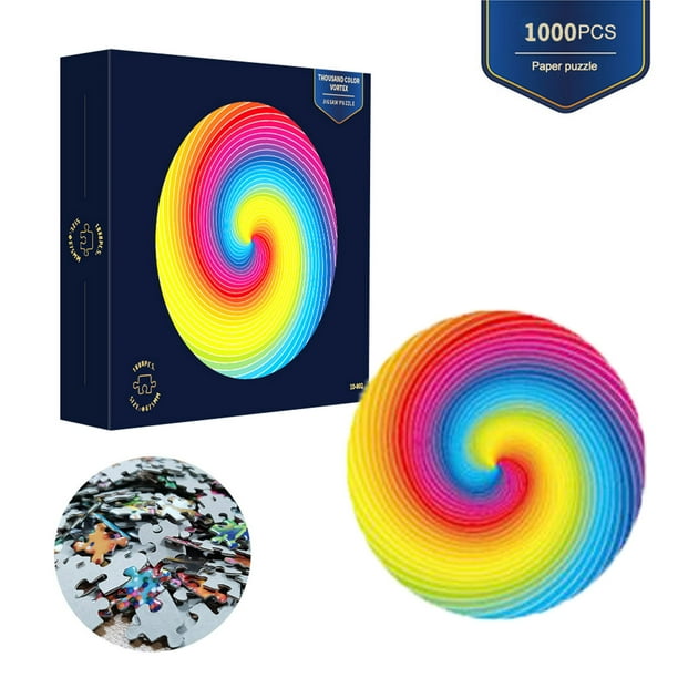 keusn puzzles toys color 1000 circular adults for thousand pieces puzzle toy
