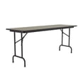 thumbnail image 3 of Correll CF2472PX-54 0.75 in. High Pressure Rectangular Top Folding Tables, Savannah Sand - 24 x 72 in., 3 of 4