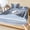 Arctic White, Ice Blue, Silver, Frost, variant on Twin XL Size Fitted Sheet Set - Winter Forest 2 Piece Bedding Sets 16" Deep Pocket Fitted Sheet with 1 Pillowcases, Snowy Frosted Tree Bare Branches Rustic Brushed Microfiber Hotel Luxury Bed Sheets