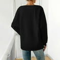 thumbnail image 5 of Holzkary Sweatshirts for Women Hoodies Off The Shoulder Sweatshirts Oversized Long Sleeve Boat Neck Sweatshirts Graphic Printed Pullover Top Comfy Fall Winter Outfits Clothes 2025 Fashion Black 3Xl, 5 of 9