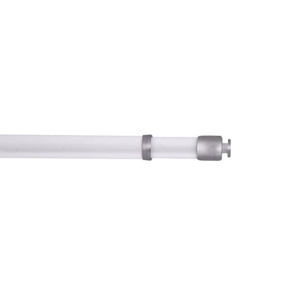 Mainstays 48 in. – 84 in. Sash Window Curtain Rod, 7/16 in. Diameter
