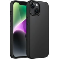 Silicone Case for iPhone 14 6.1-Inch, Silky-Soft Touch Full-Body Protective Phone Case, Shockproof Cover with Microfiber Lining (Black)