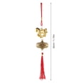thumbnail image 2 of 12 amuletos de nudo del Año del Caballo 2026, decoración para el Año Nuevo Chino, colgante para coche con borla, amuleto Feng Shui para la riqueza, la buena suerte y el éxito., 2 of 7