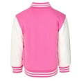 thumbnail image 3 of Disney Minnie Mouse Toddler Girls Varsity Bomber Jacket Pink 4T, 3 of 5