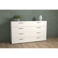 thumbnail image 4 of 8 Drawer Double Dresser in White, 4 of 4