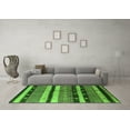 thumbnail image 3 of Ahgly Company Indoor Rectangle Solid Green Modern Area Rugs, 5' x 8', 3 of 4