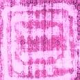 thumbnail image 1 of Ahgly Company Indoor Square Abstract Pink Modern Area Rugs, 5' Square, 1 of 4