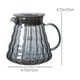 thumbnail image 3 of Cafetera para compartir hecha a mano con filtro de goteo, color gris, con nubes, 3 of 7