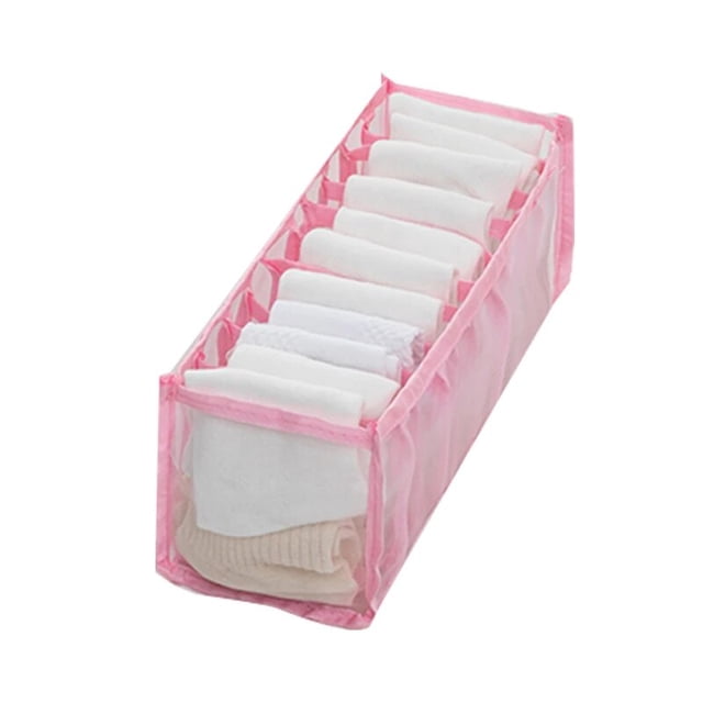 Cajas de almacenamiento para ropa interior, organizadores de armario, organización del hogar, divisor de cajones, ahorro de espacio