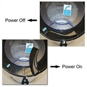 Panda 22lbs Portable Spin Dryer, Stainless Steel Drum, 3200RPM Spin Speed, Gravity Drain, Dark Gray