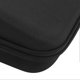 thumbnail image 3 of Portable EVA Nylon Travel Bag, Hard Storage Case, Compact Organizer with Handle and Mesh Pocket, Black, 3 of 4