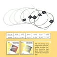 thumbnail image 2 of Orphee QC9 Nylon Classical Guitar Strings 6pcs/Set(.028-.045) Nylon Core Nylon Core Color Silver Wire Wound Hard Tension, 2 of 6