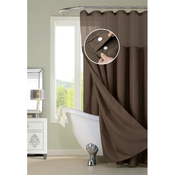 Waterproof Curtain Shower Window