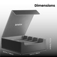 thumbnail image 2 of Caja de almacenamiento de tarjetas coleccionables binirin Commander 3000+ MTG, 2 of 6